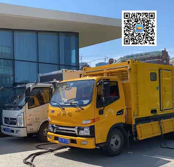 集贤出租发电车