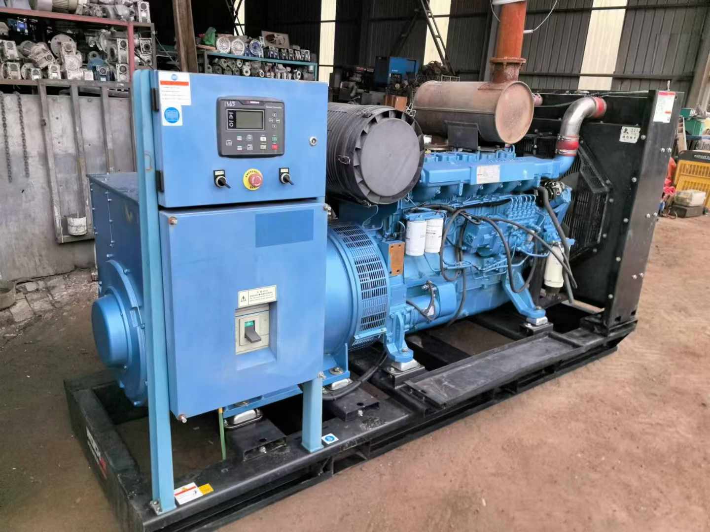 集贤500kW 柴油发电机组可带动设备功率的计算公式是什么?