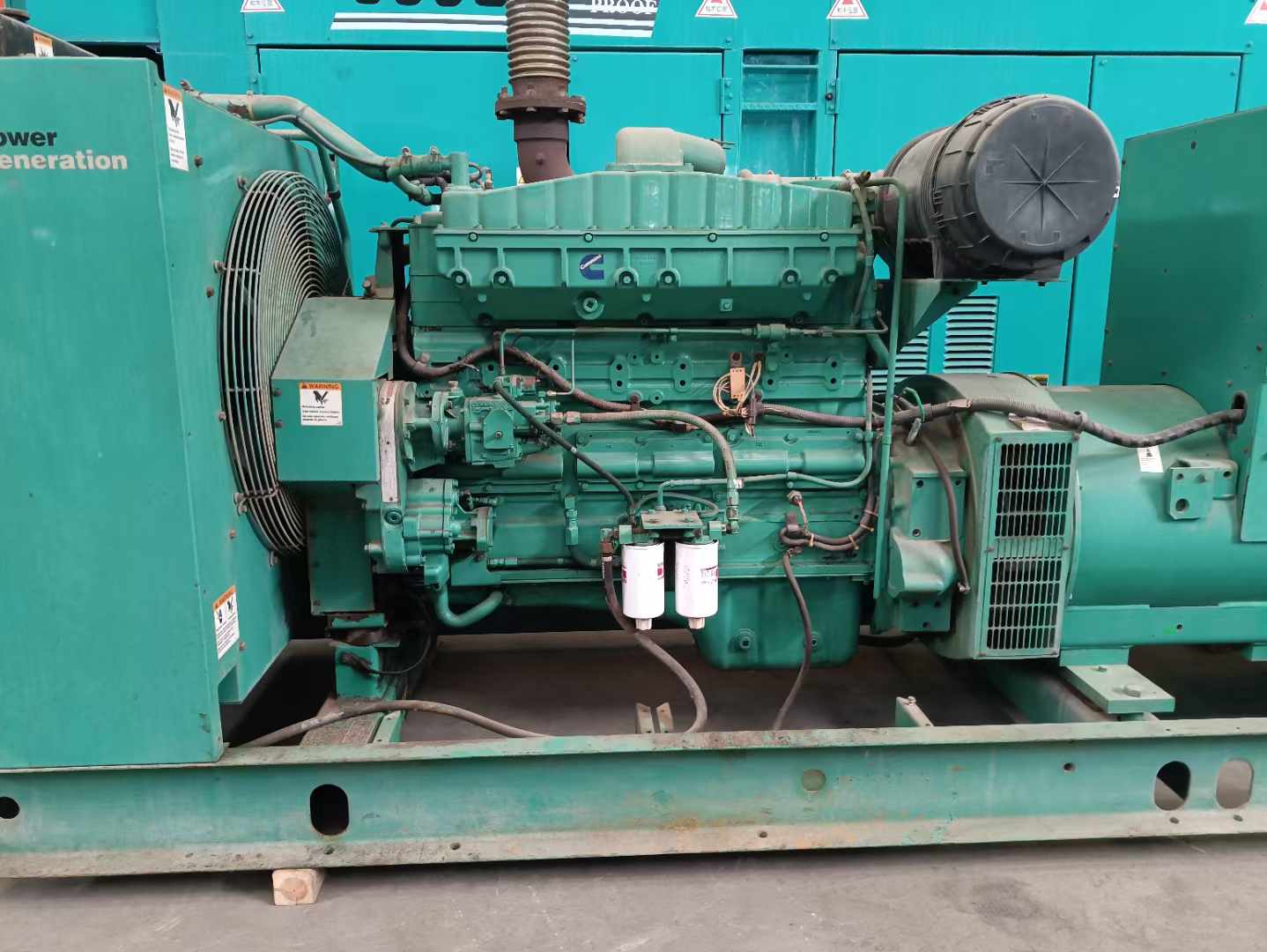 集贤过载会对 600kW 柴油发电机组造成哪些损害?